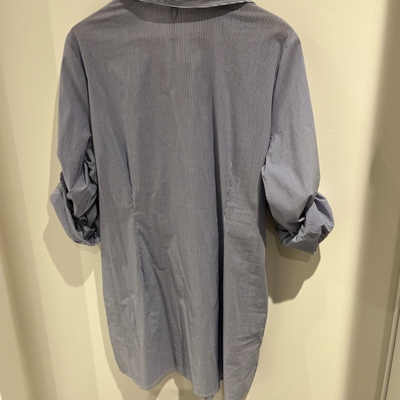 NWT Melanie Lynn Brand stripped dress shirt. - Picture 2 of 3